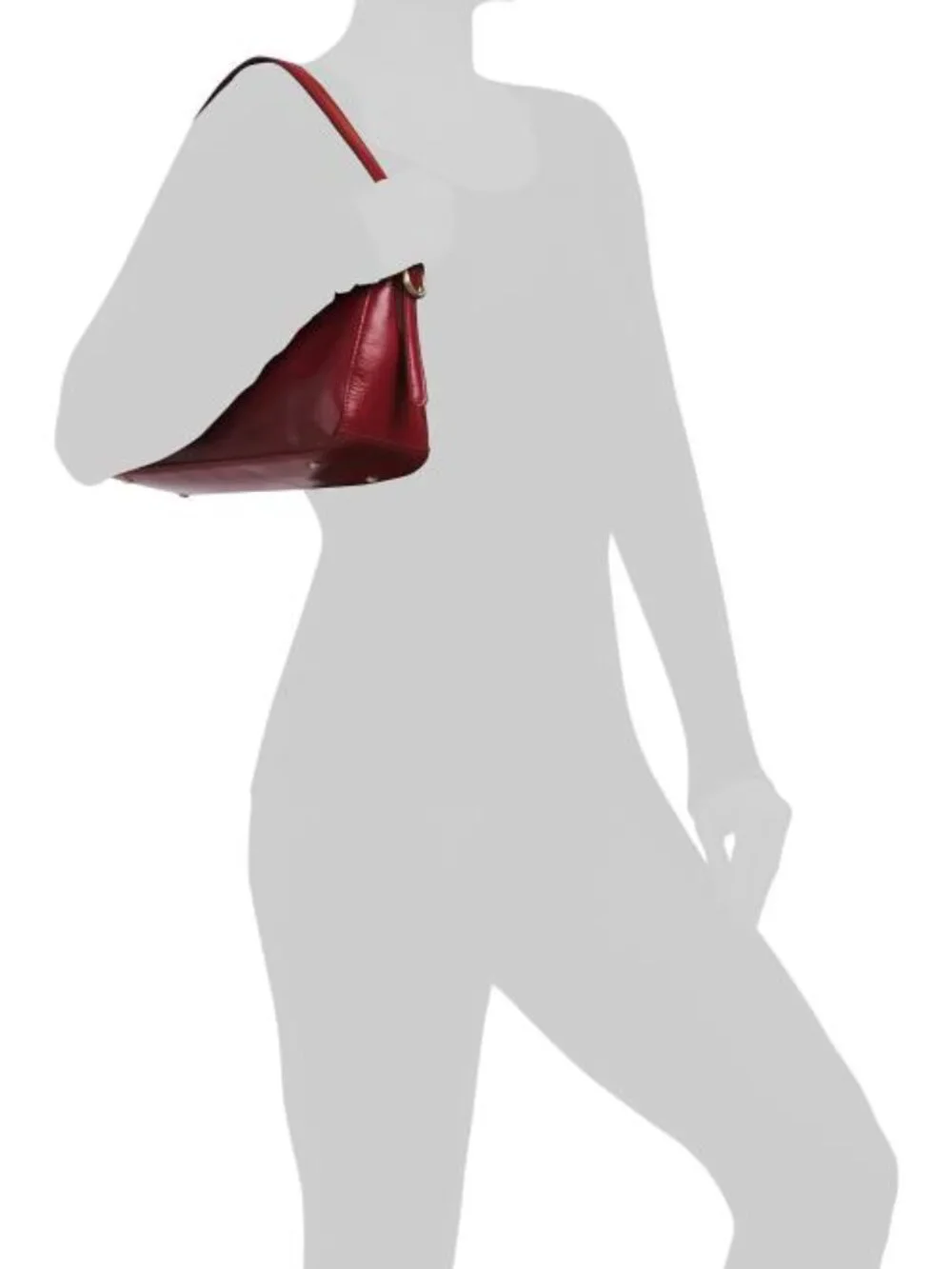 MADE IN INDIA Leather Flap Over Shoulder Bag